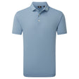 Footjoy Stretch Pique Solid, Windward Blue
