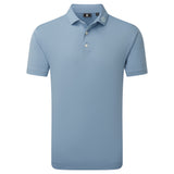 Footjoy Stretch Pique Solid, Windward Blue