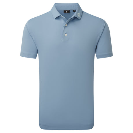Footjoy Stretch Pique Solid, Windward Blue