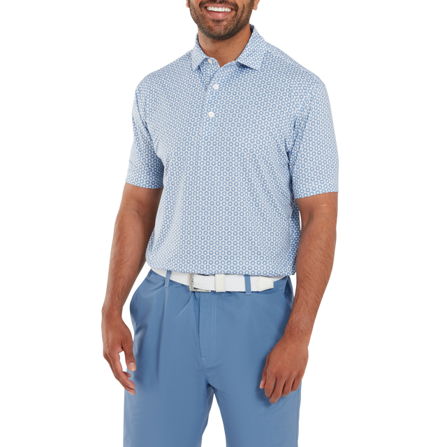 Footjoy Vegas Marker Lisle, Hvid/Riviera/Peach