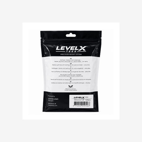 Level X Tees 54mm - 120 stk.