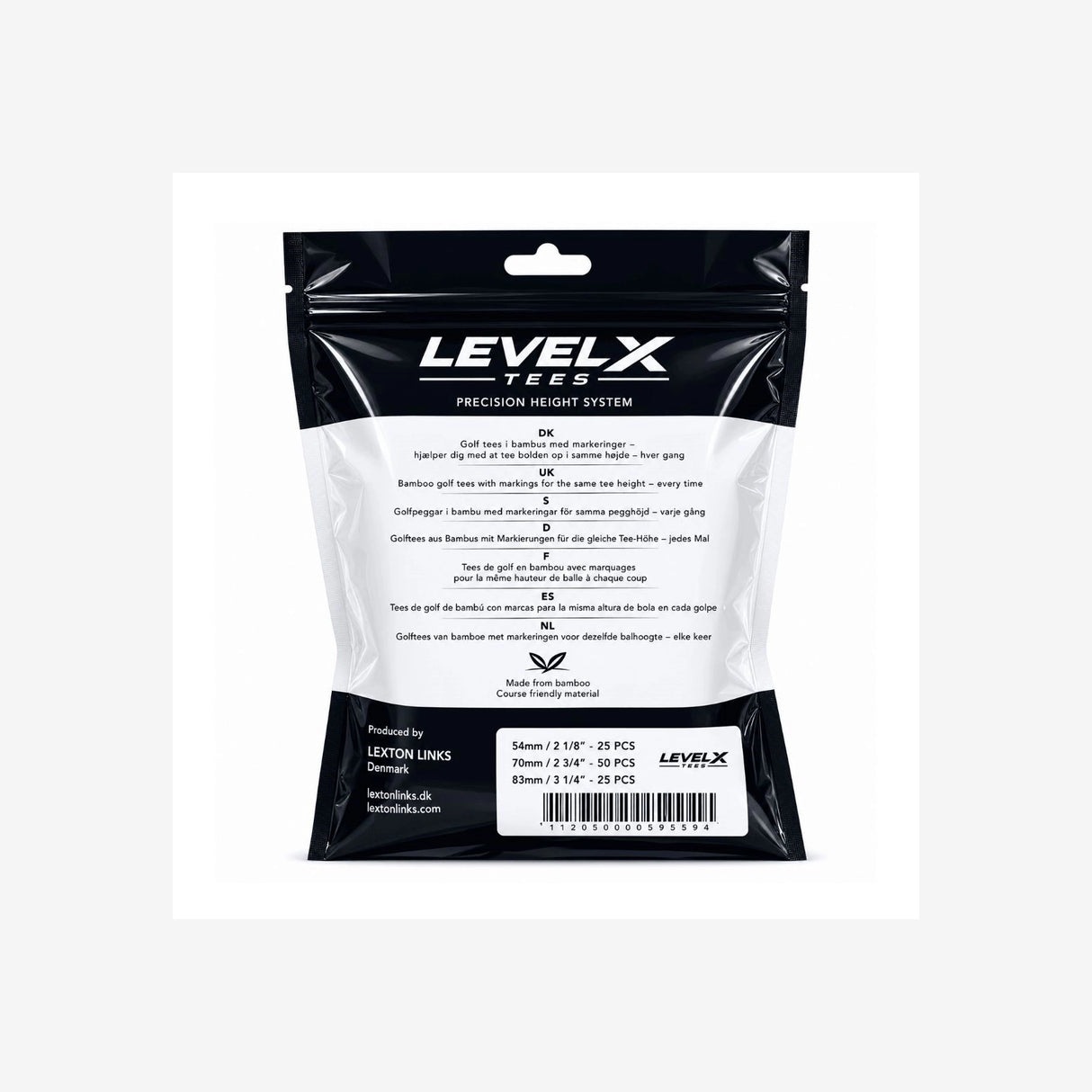Level X Tees Mix Bag - 100 stk
