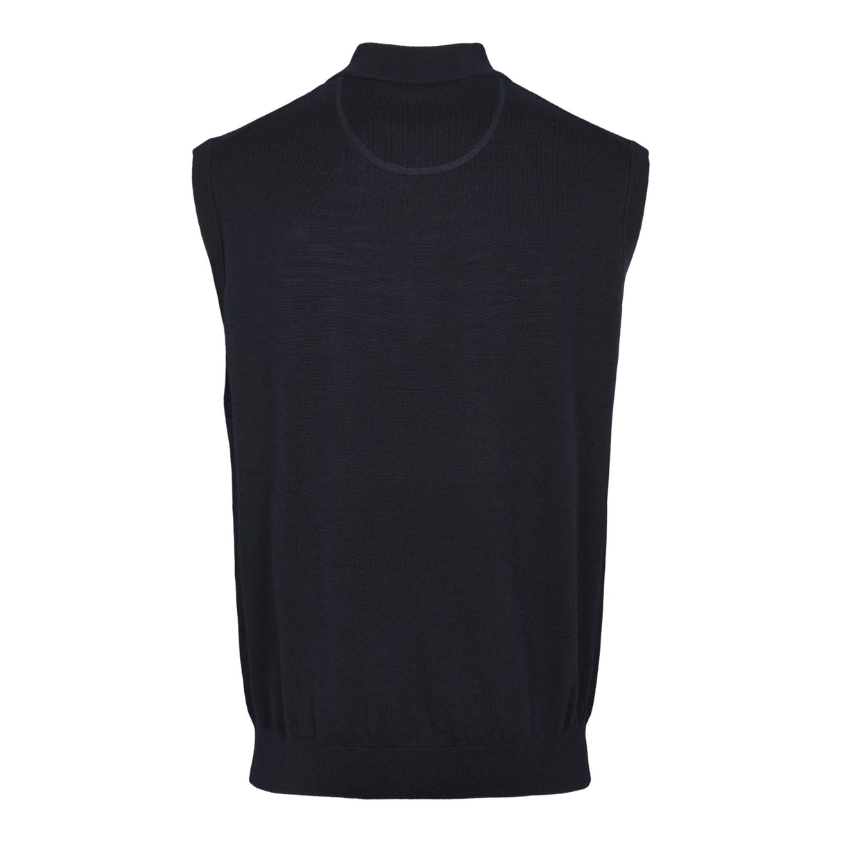 Murray merino strik vest med zip
