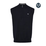 Murray merino strik vest med zip