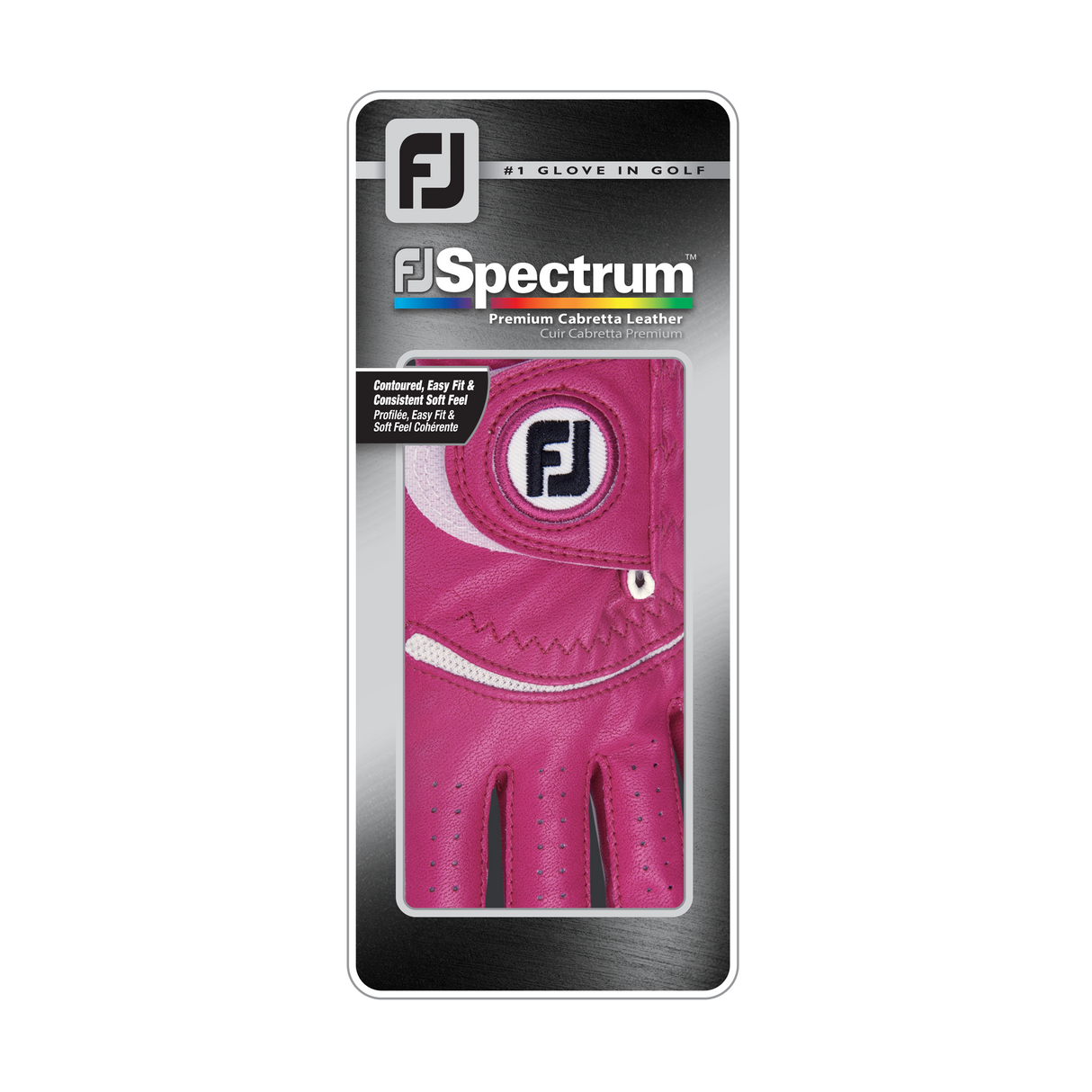 Footjoy Spectrum Dame golfhandske, mørk fuchsia