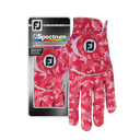 Footjoy Spectrum Dame golfhandske, rød camo