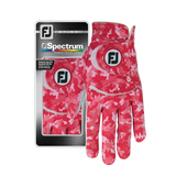 Footjoy Spectrum Dame golfhandske, rød camo