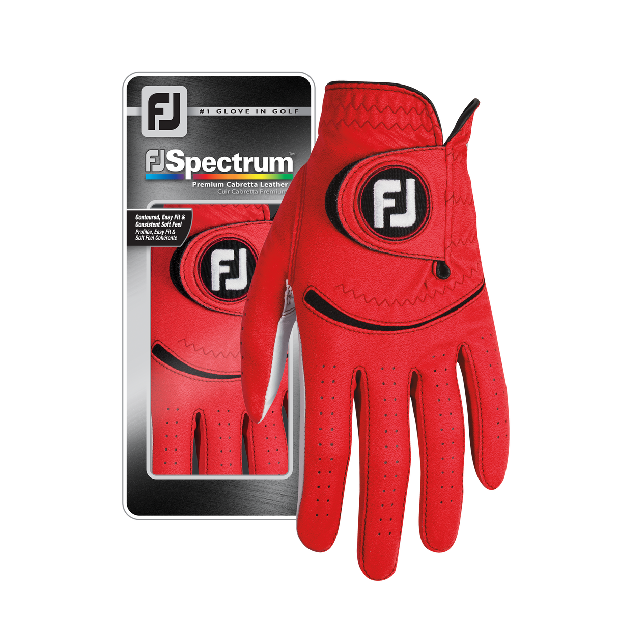 Footjoy Spectrum Herre golfhandske, rød