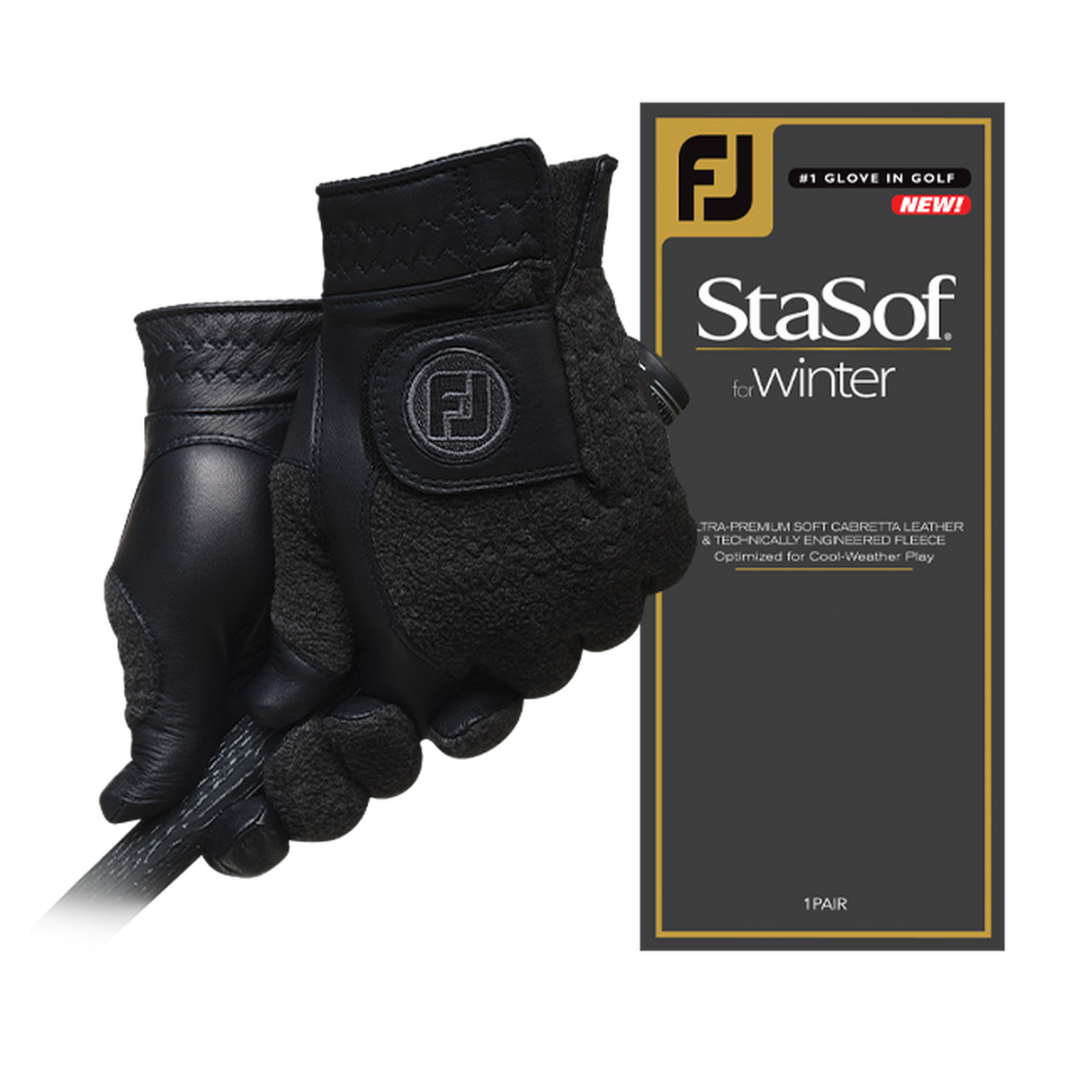 Footjoy StaSof Winter Herre (par) golfhandske