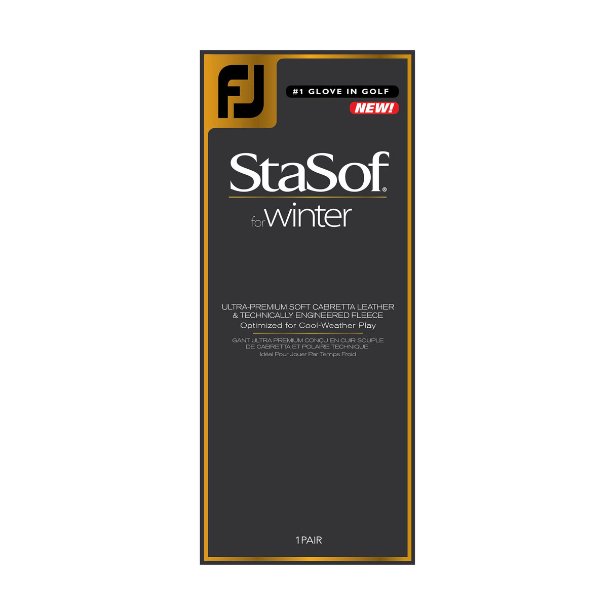 Footjoy StaSof Winter Herre (par) golfhandske