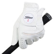 Titleist Perma-Soft golfhandske paa greb, Pearl