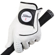 Titleist Players Flex golfhandske paa greb, Pearl