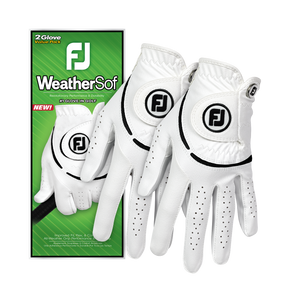 Footjoy WeatherSof Dame 2-pak golfhandske