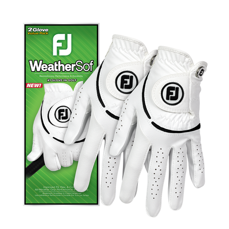 Footjoy WeatherSof Dame 2-pak golfhandske