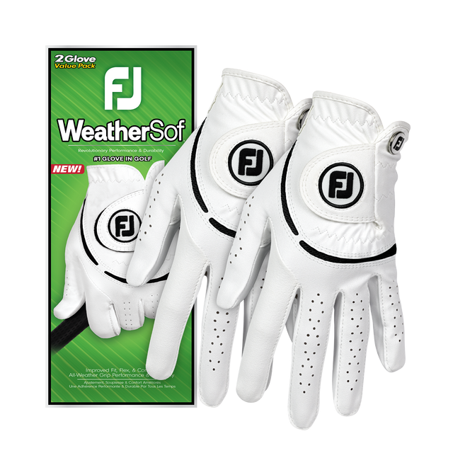 Footjoy WeatherSof Dame 2-pak golfhandske