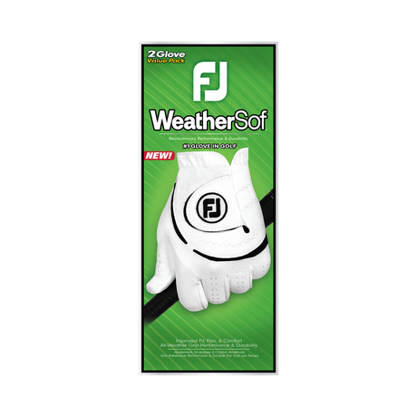 Footjoy WeatherSof Dame 2-pak golfhandske