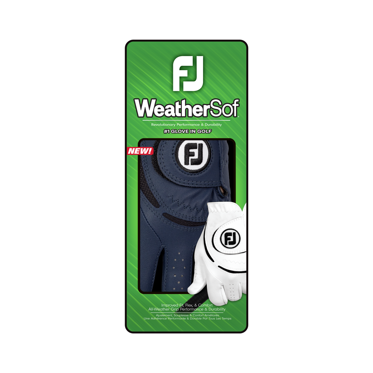 Footjoy WeatherSof Dame golfhandske, navy