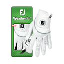 Footjoy WeatherSof Dame golfhandske, hvid / grå