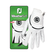 Footjoy WeatherSof Dame golfhandske, hvid