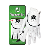 Footjoy WeatherSof Dame golfhandske, hvid