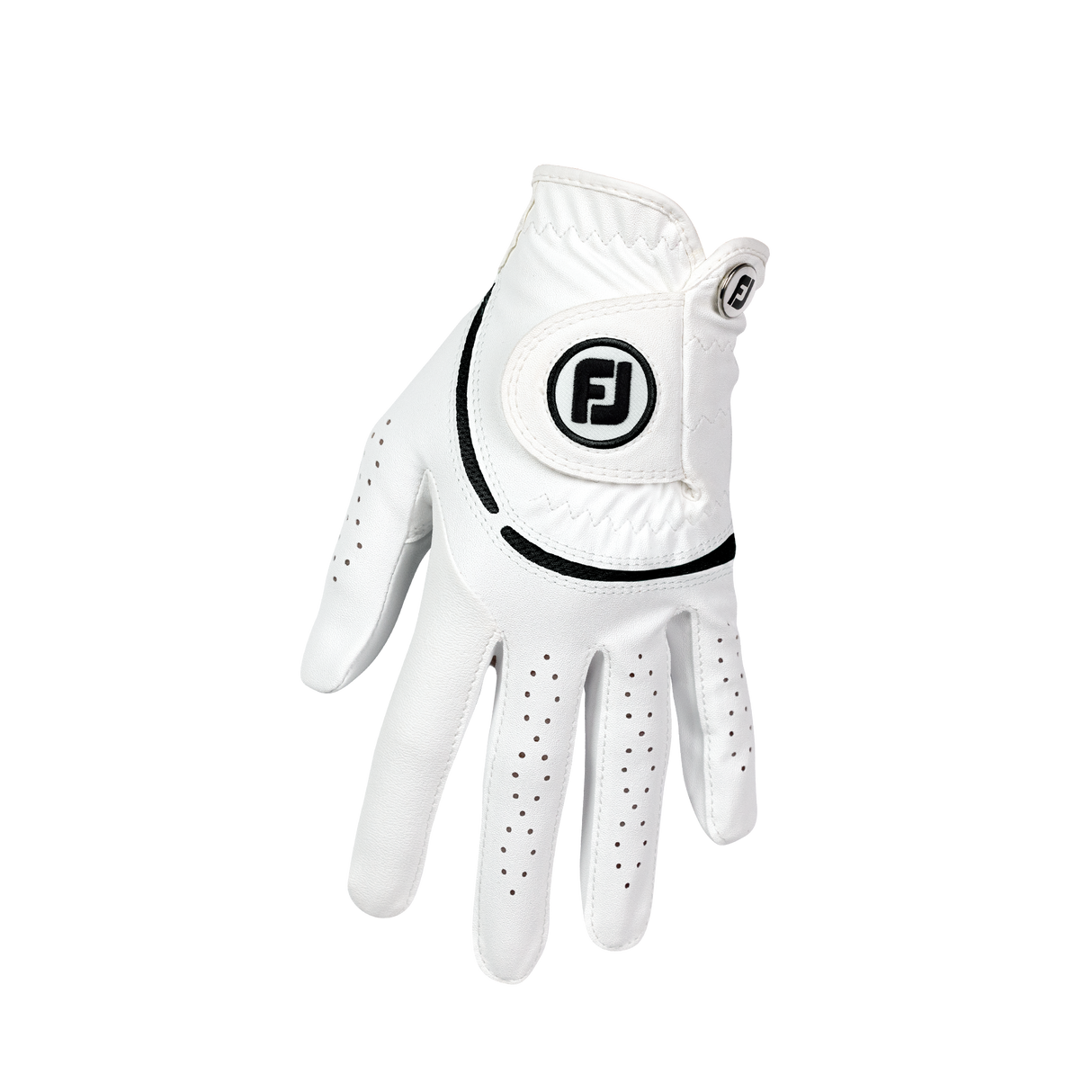Footjoy WeatherSof Dame golfhandske, hvid
