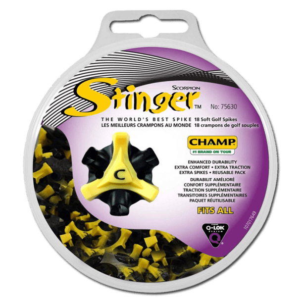 Brug Champ Scorpion Stinger Spikes Q-LOK til en forbedret oplevelse