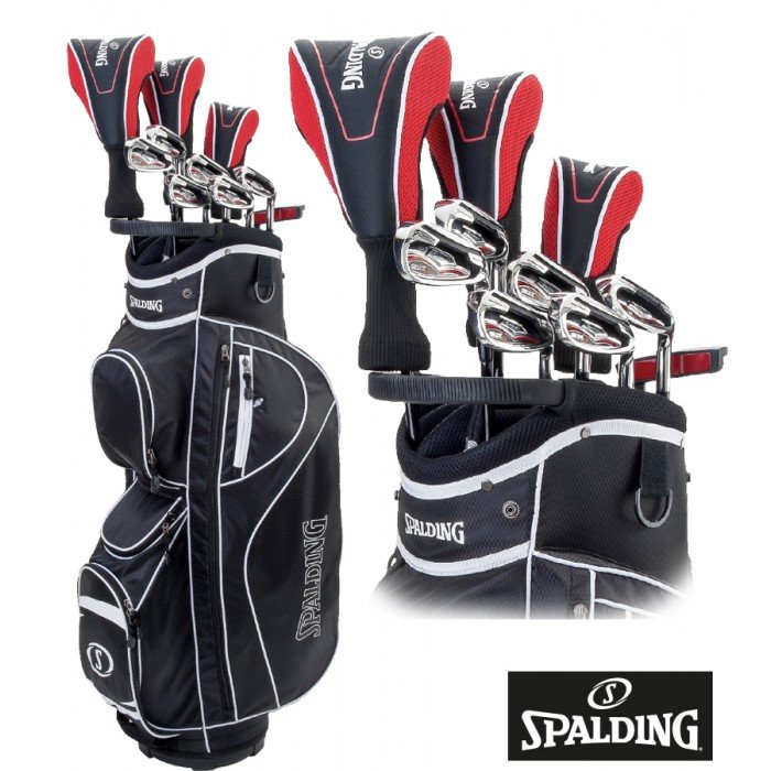 Brug Spalding SX35 komplet golfsæt med vognbag - Herre Stål til en forbedret oplevelse