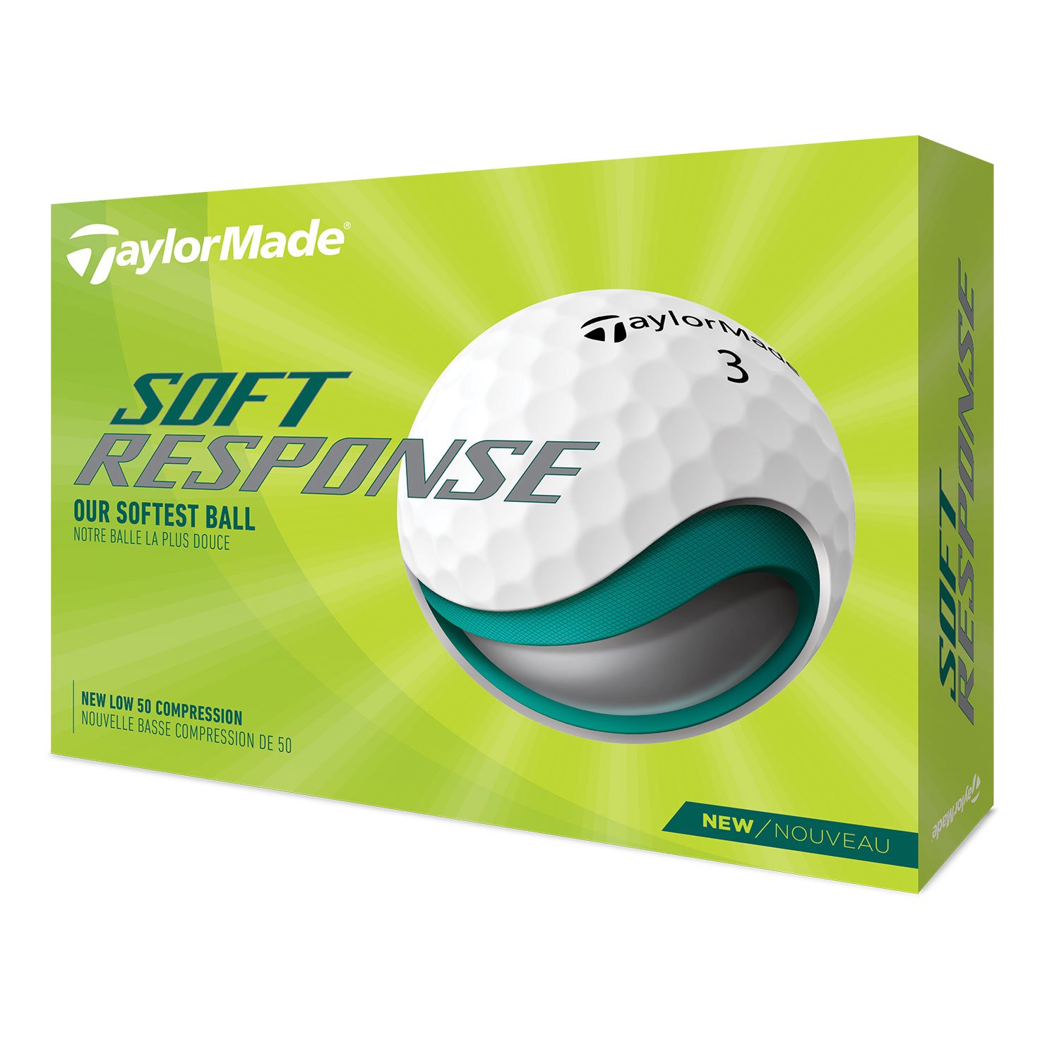 Brug TaylorMade Soft Response Golfbolde til en forbedret oplevelse