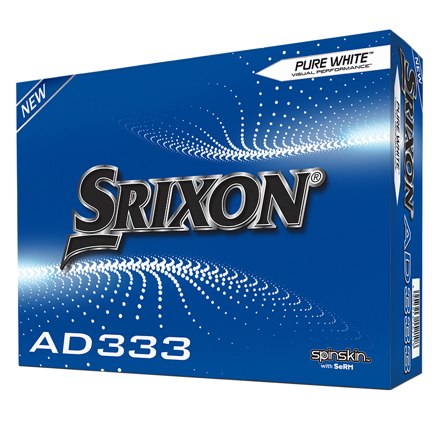 Brug Srixon AD333 Logobolde til en forbedret oplevelse