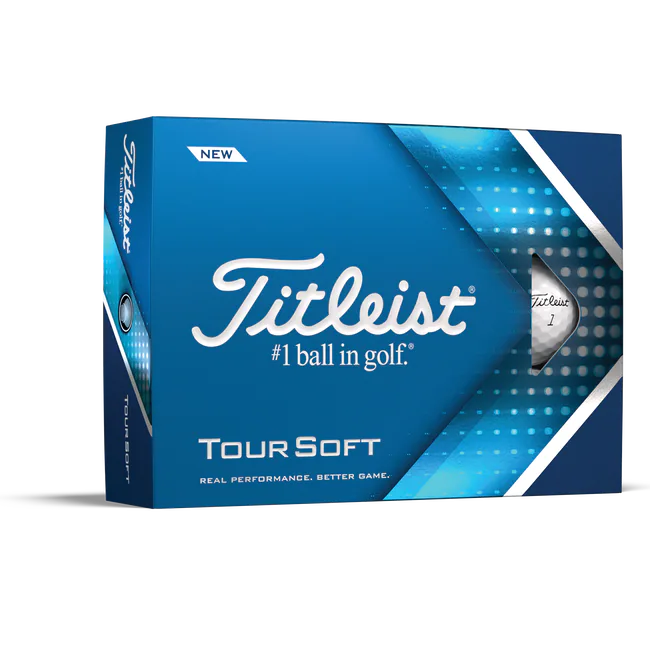 Brug Titleist Tour Soft Logobolde til en forbedret oplevelse