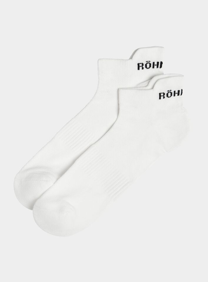 Brug Röhnisch 2-pak Funktional Sport Socks - Hvid til en forbedret oplevelse