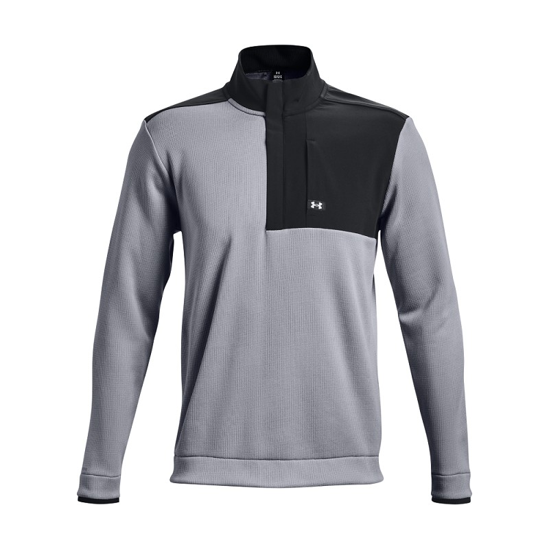 Brug UA Storm Sweaterfleece Nov - Steel/White til en forbedret oplevelse
